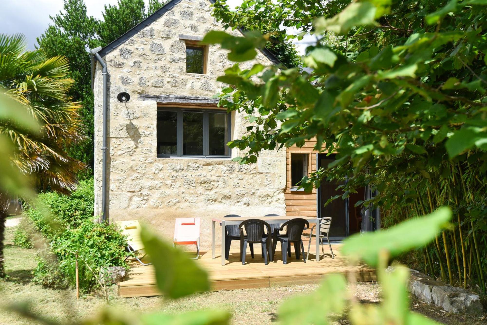 Cabane Tourangelle - La Petite Boheme Rigny-Ussé Exteriör bild